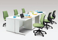 トヨセット 50Sシリーズ/D600片袖デスク